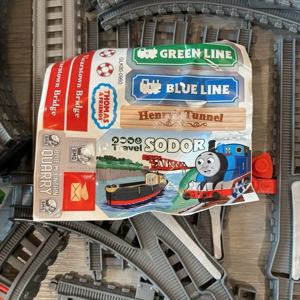 Thomas & Friends Talking Thomas Percy Train Track Fisher Price Tested COMPLETE
